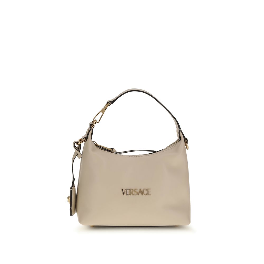 Versace Beige Leather Handbag - PreLoved & Luxe
