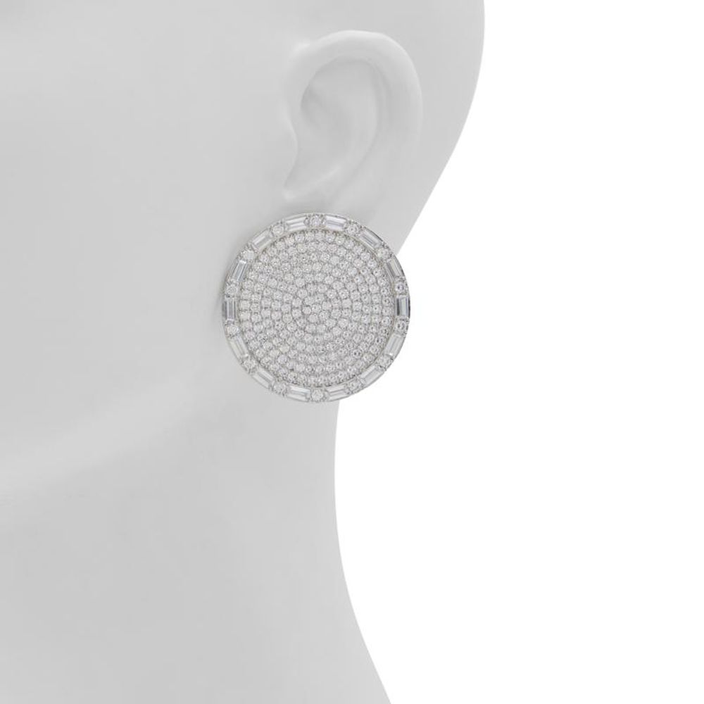 ALDO Silver Elastane Earrings
