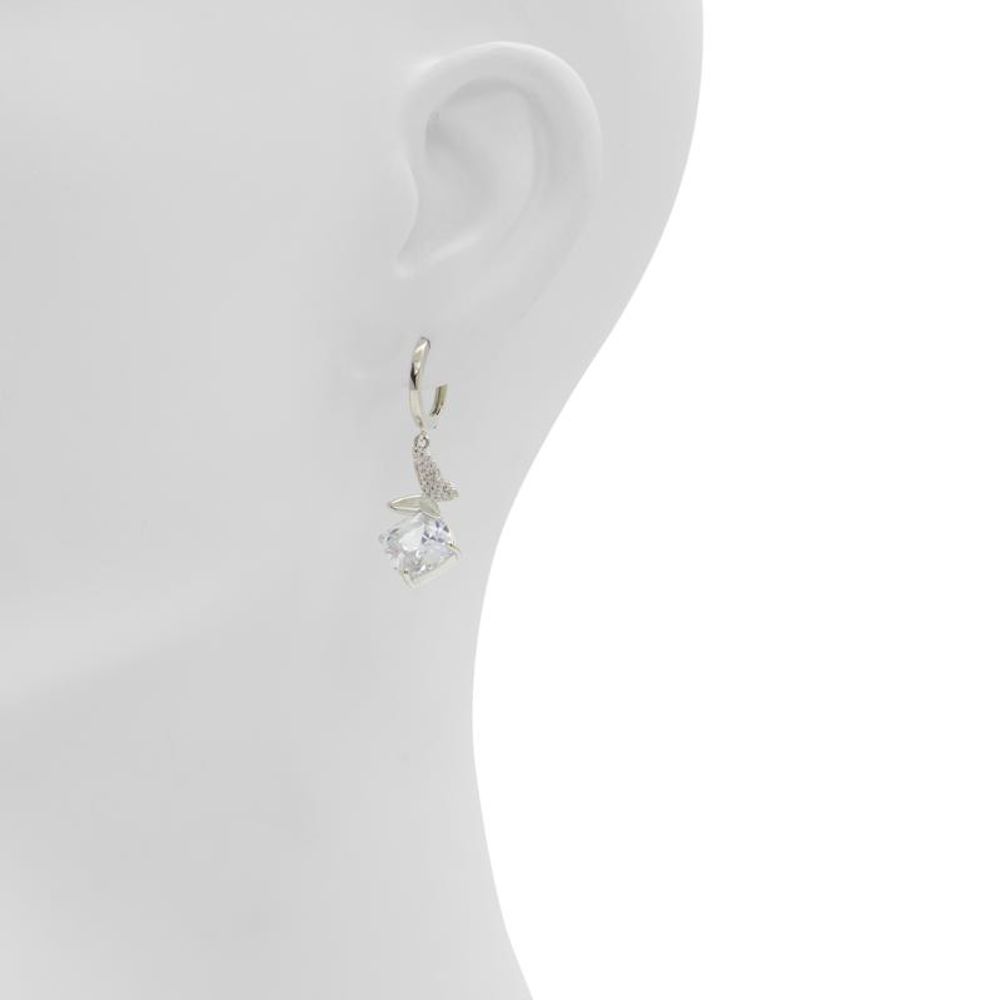 ALDO Silver Elastane Earrings