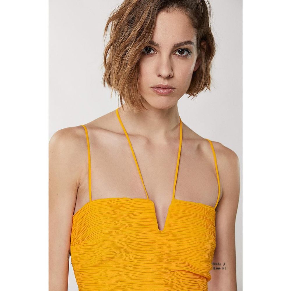 Patrizia Pepe Orange Casual Dress