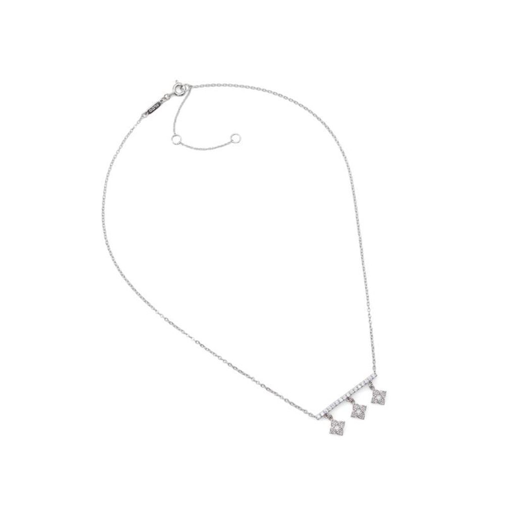 ALDO Silver Elastane Necklace