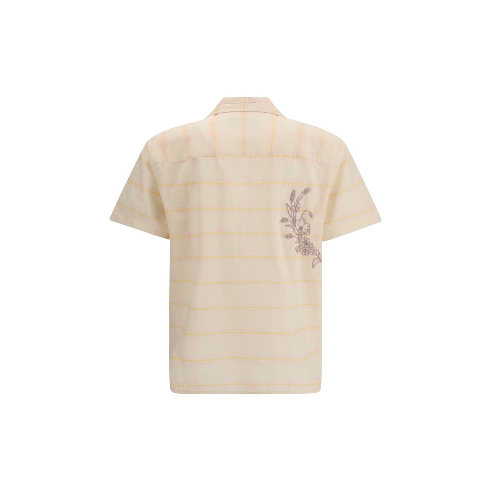 Baziszt Multicolor Cotton Shortsleeve Shirt
