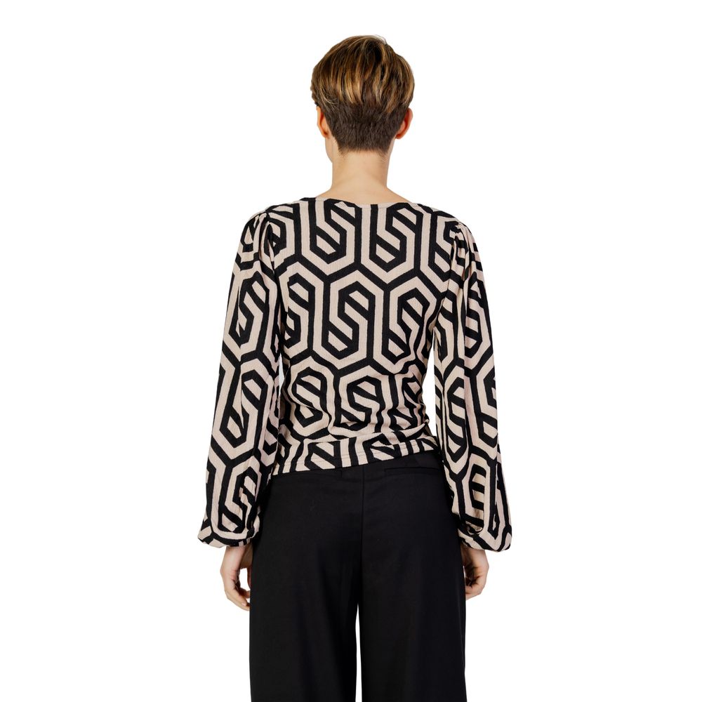 Jacqueline De Yong Beige Blouse