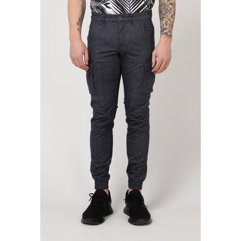 Gas Blue Cargo Pants