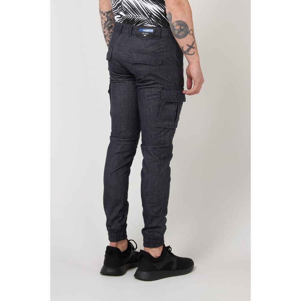 Gas Blue Cargo Pants