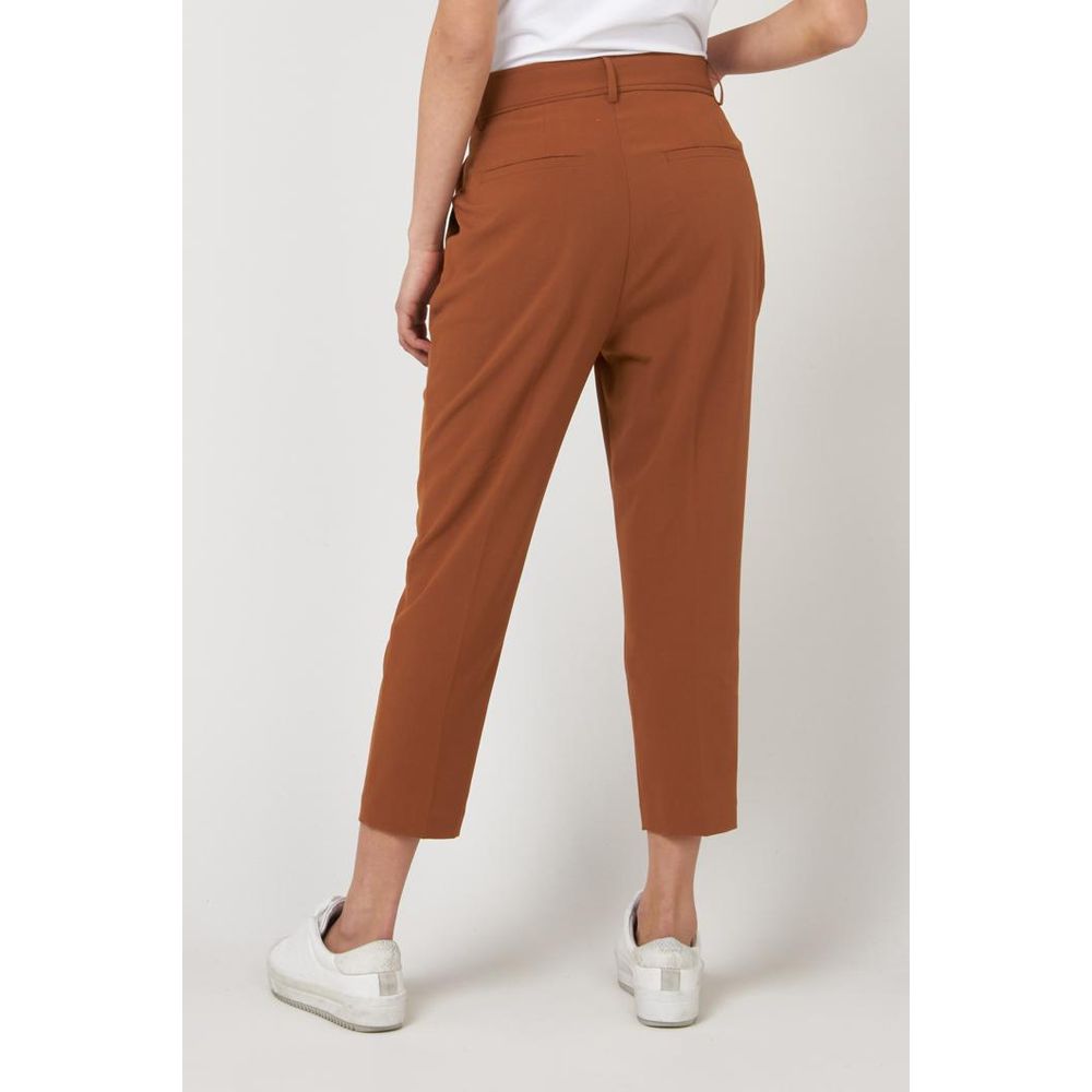 Gas Brown Casual Pants