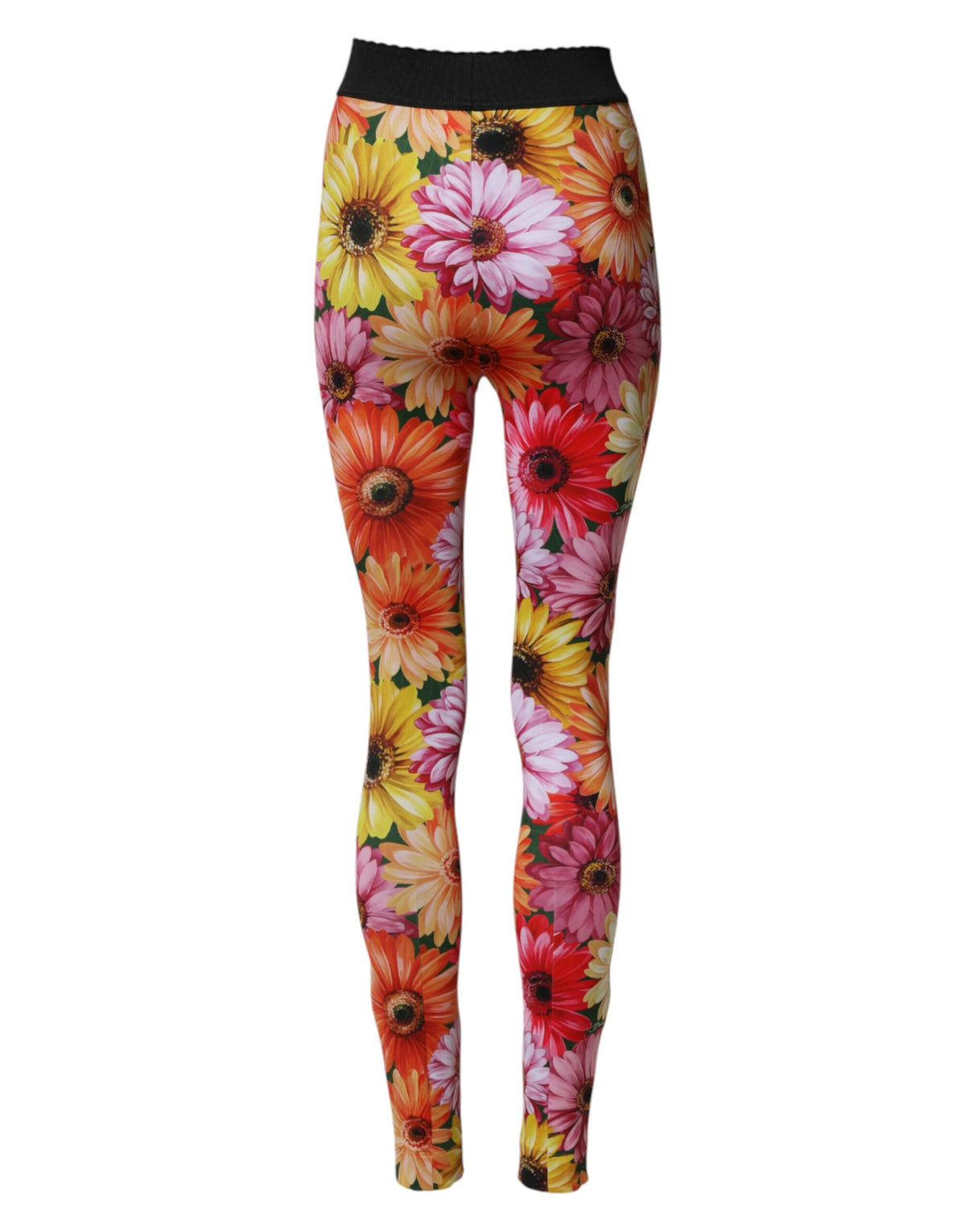 New Dolce & Gabbana Floral Leggings StretchWaist Pants