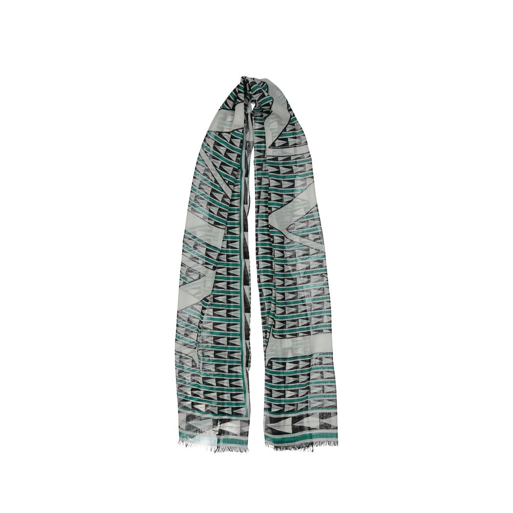 Lanvin Bicolor Wool Foulard