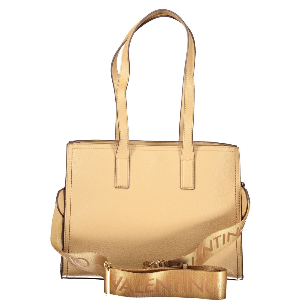 Mario Valentino Beige Women's Bag with Shoulder Handles