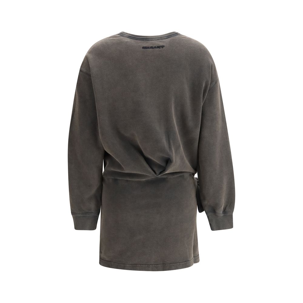 Isabel Marant Étoile Gray Cotton Casual Dress