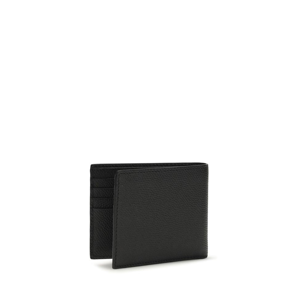 Valentino Garavani Black Leather Wallet