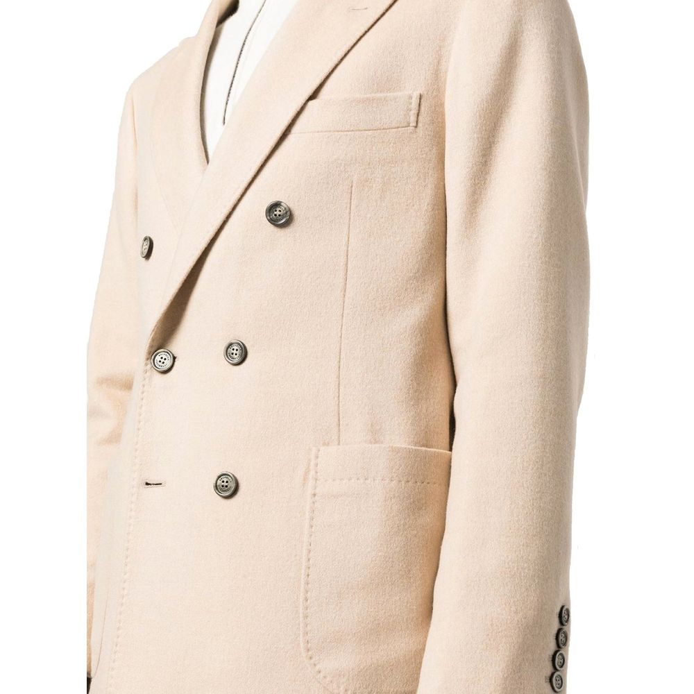 Brunello Cucinelli Beige Wool Blazer