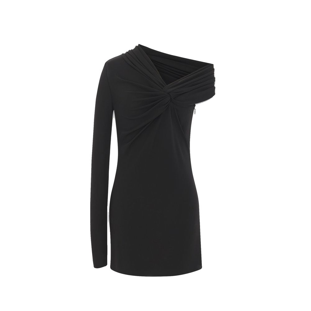 Saint Laurent Black Viscose Cocktail Dress