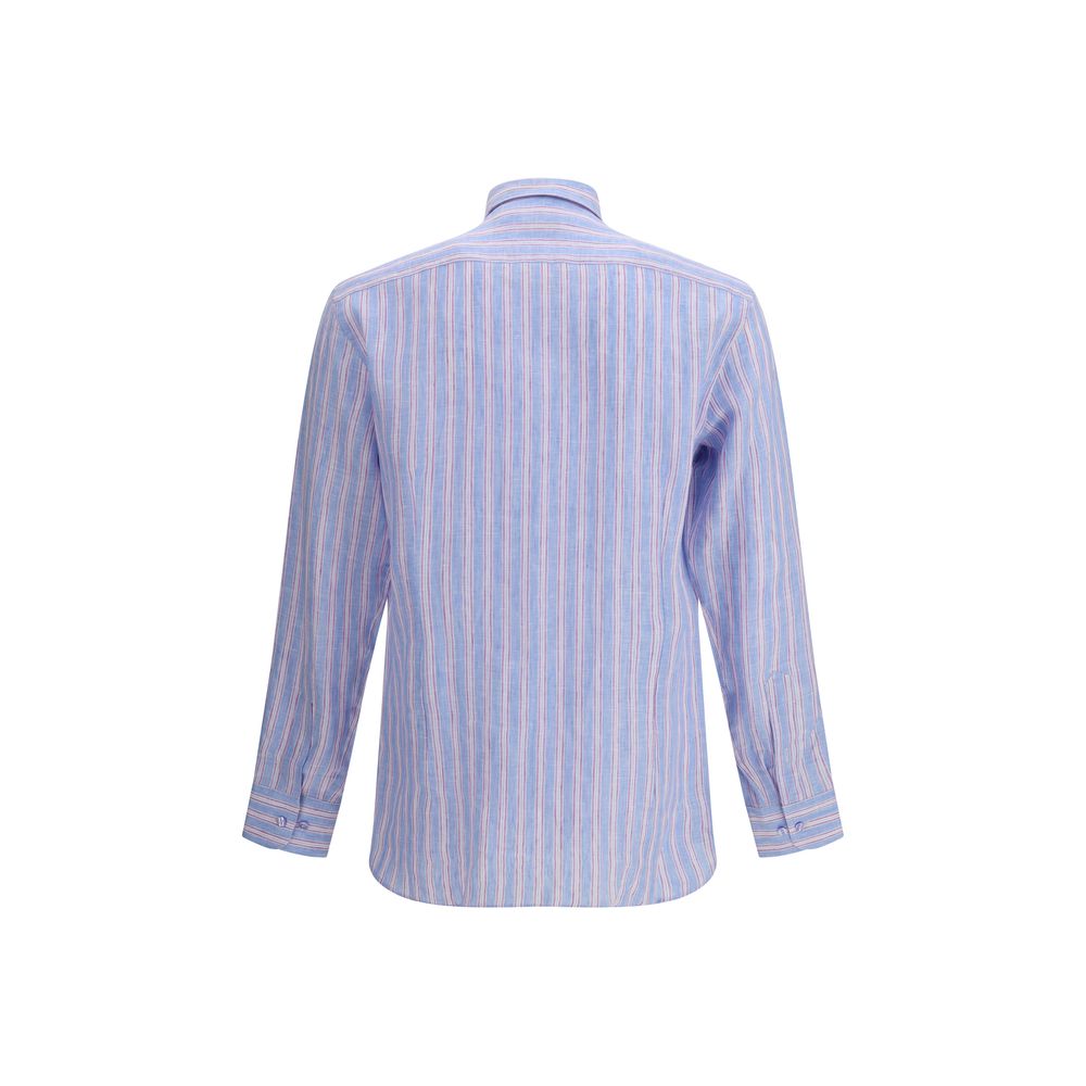 Etro Multicolor Linen Shirt
