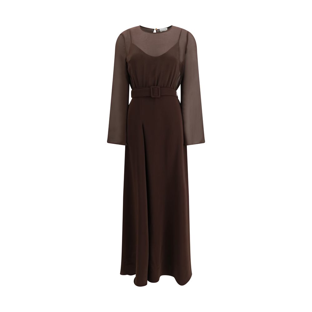 P.A.R.O.S.H. Brown Casual Dress