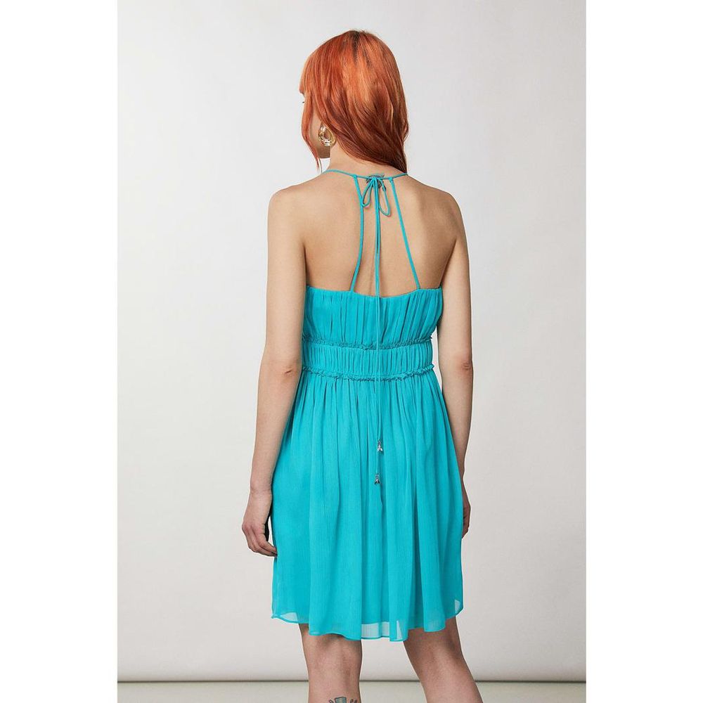 Patrizia Pepe Turquoise Casual Dress
