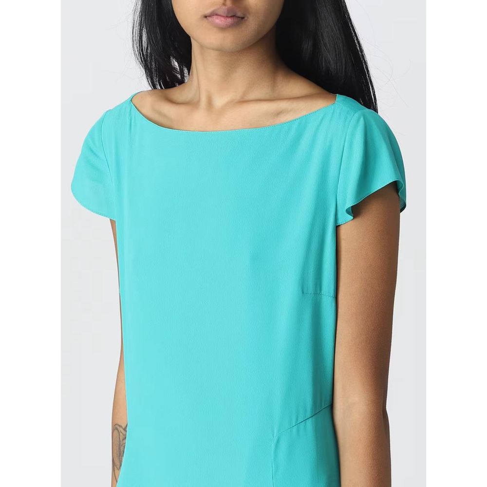 Patrizia Pepe Green Viscose Casual Dress