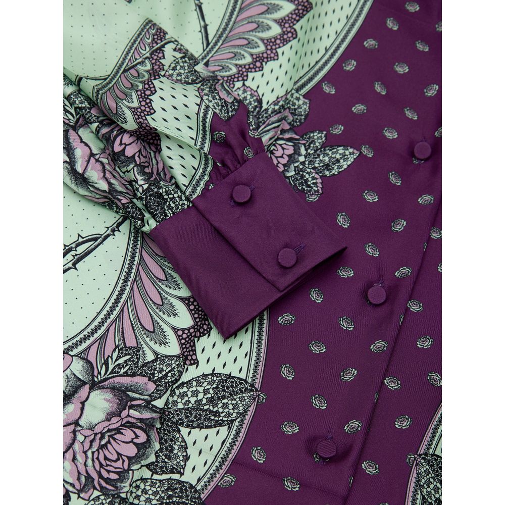 Gucci Green Silk Pattern Shirt - PreLoved & Luxe