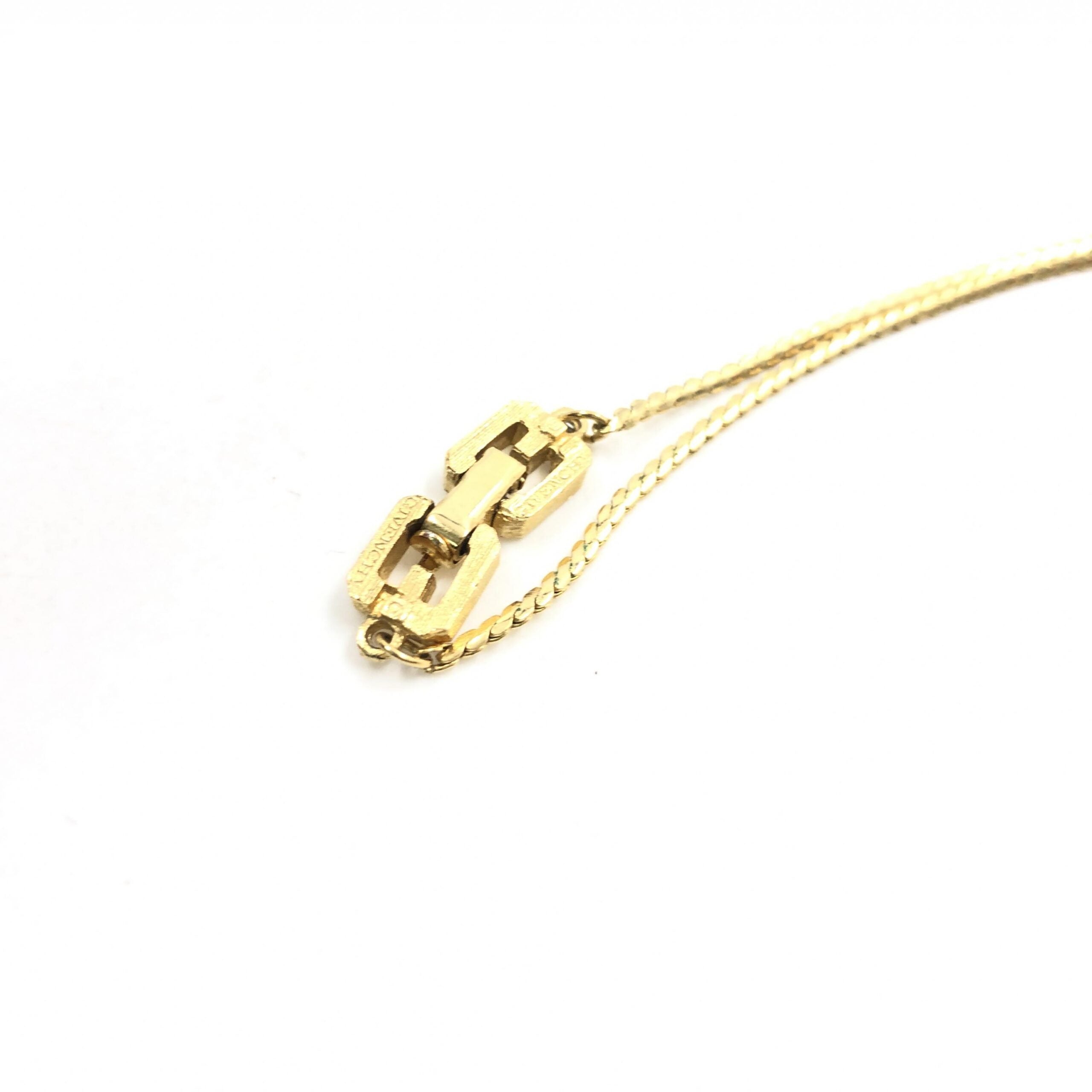 Pre-Owned Givenchy Pendant Necklace Gold Women's B (Good — visible signs of wear)