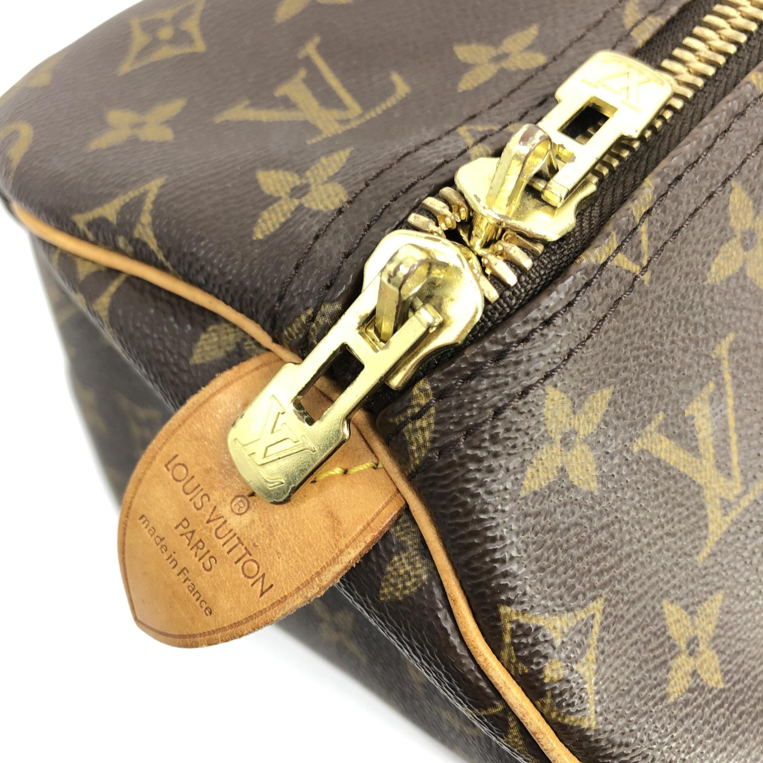Pre-Owned Louis Vuitton Monogram Keepall 55 Handbag Brown Women's AB (Very Good — between Lightly Used and Used)