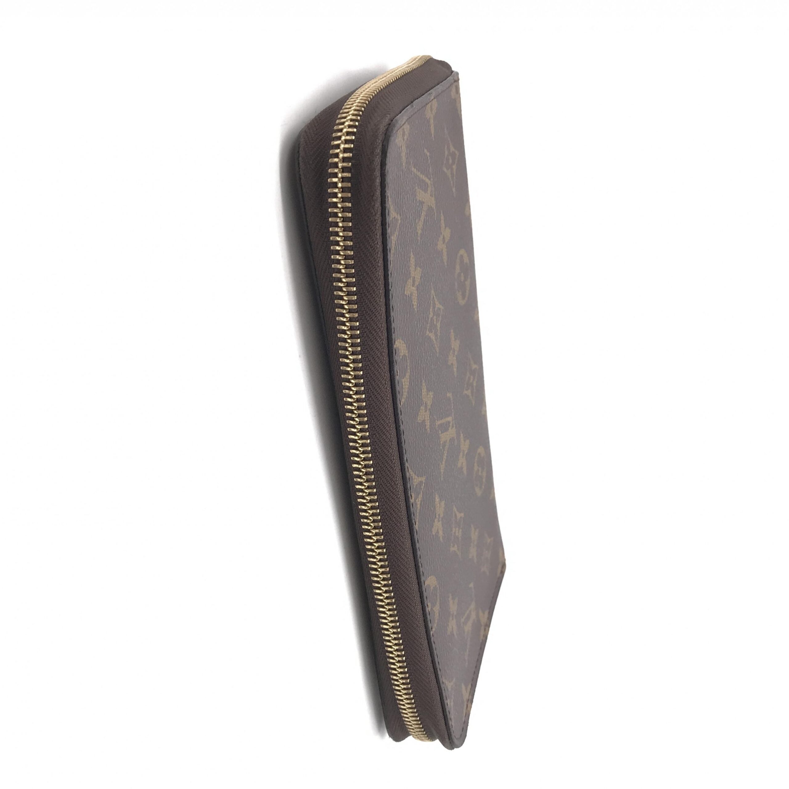 Pre-Owned Louis Vuitton Monogram Zippy Wallet In Good Condition Brown Women's B+ (Good — light signs of wear)