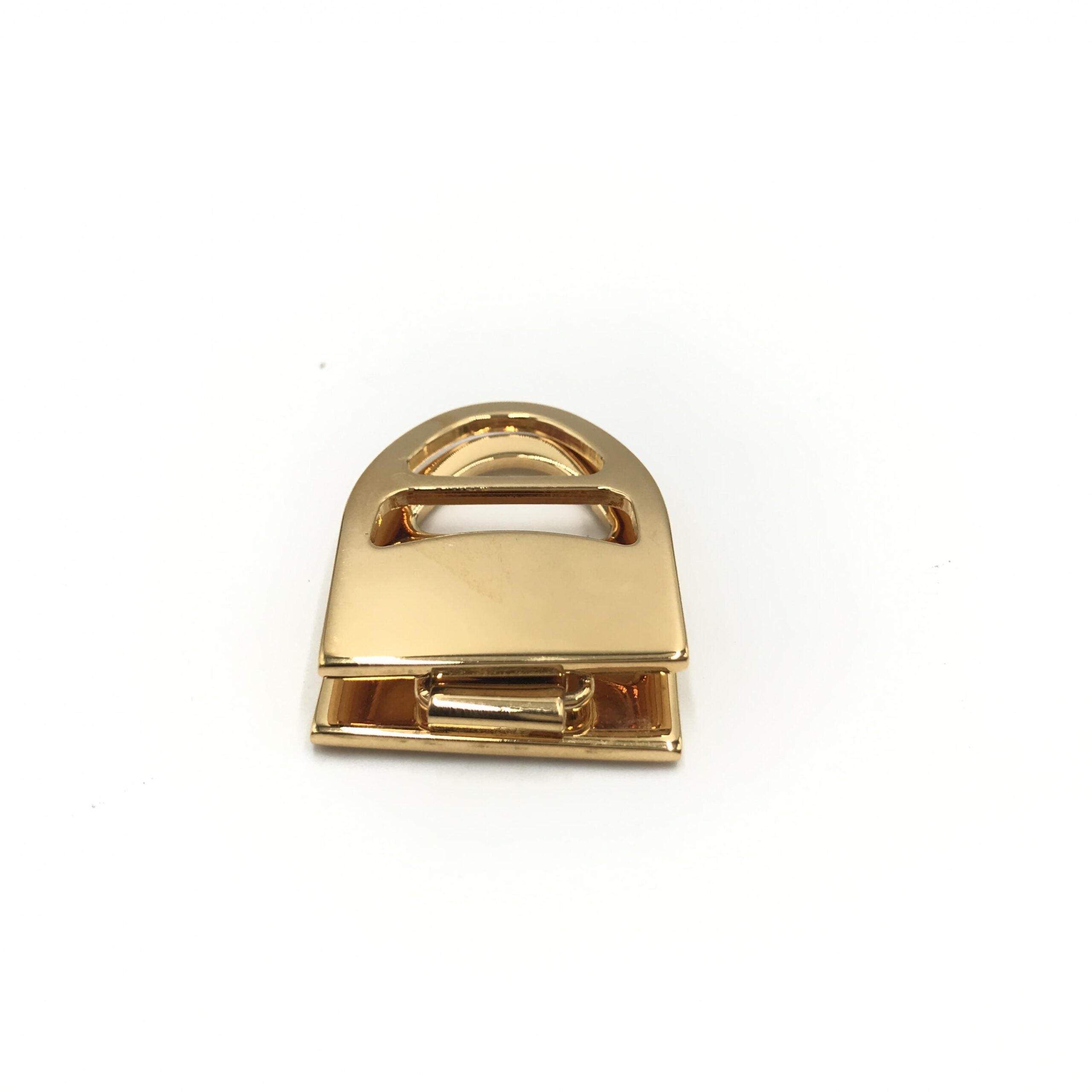 Pre-Owned Salvatore Ferragamo Vara Metal Scarf Ring Gold Women's B (Good — visible signs of wear)