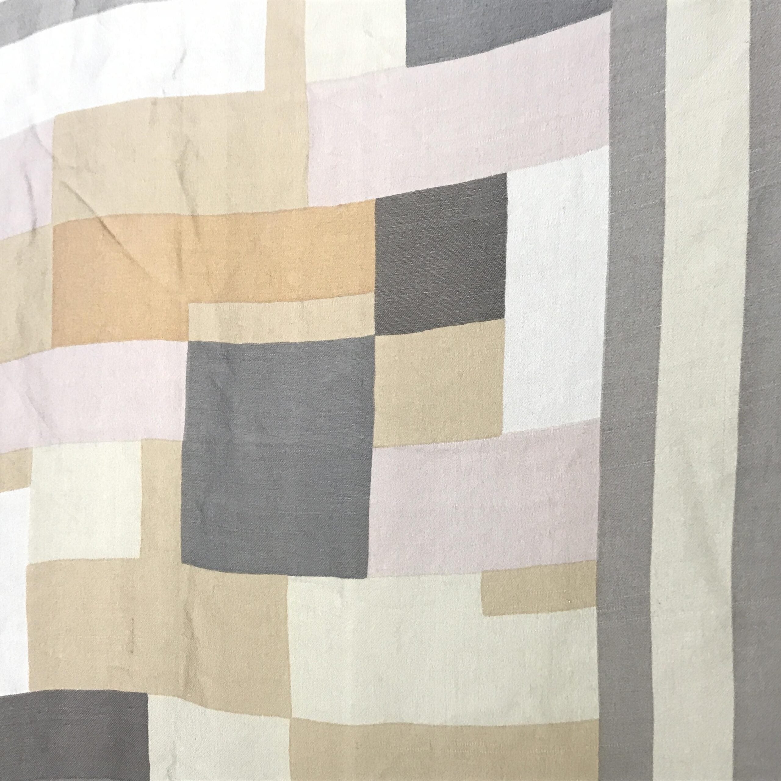 Pre-Owned Salvatore Ferragamo Scarf, Silk White Women's AB (Very Good — between Lightly Used and Used)