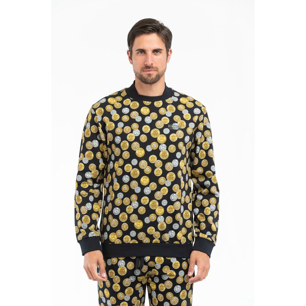 Moschino Black Cotton Sweatshirt