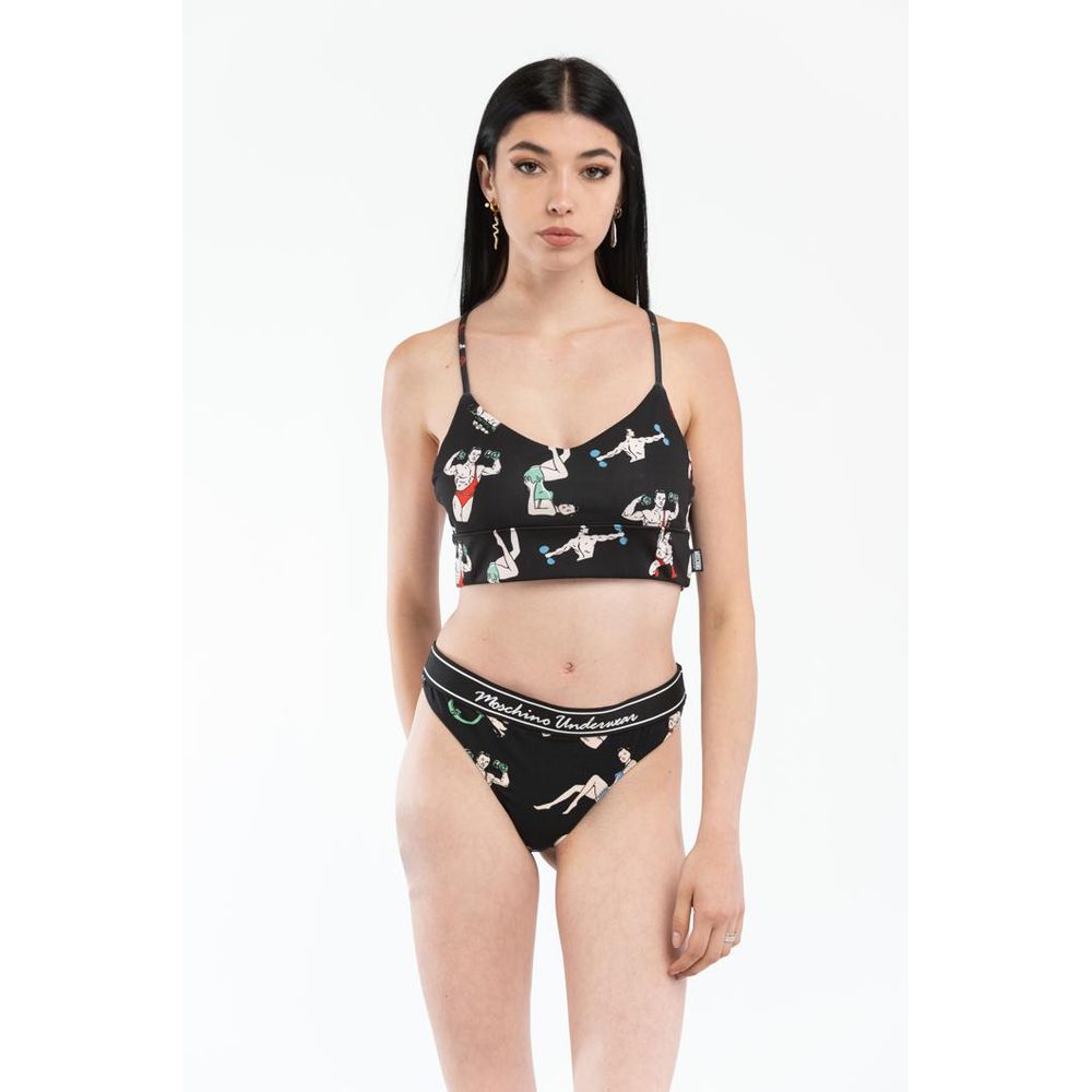 Moschino Black Tank Tops