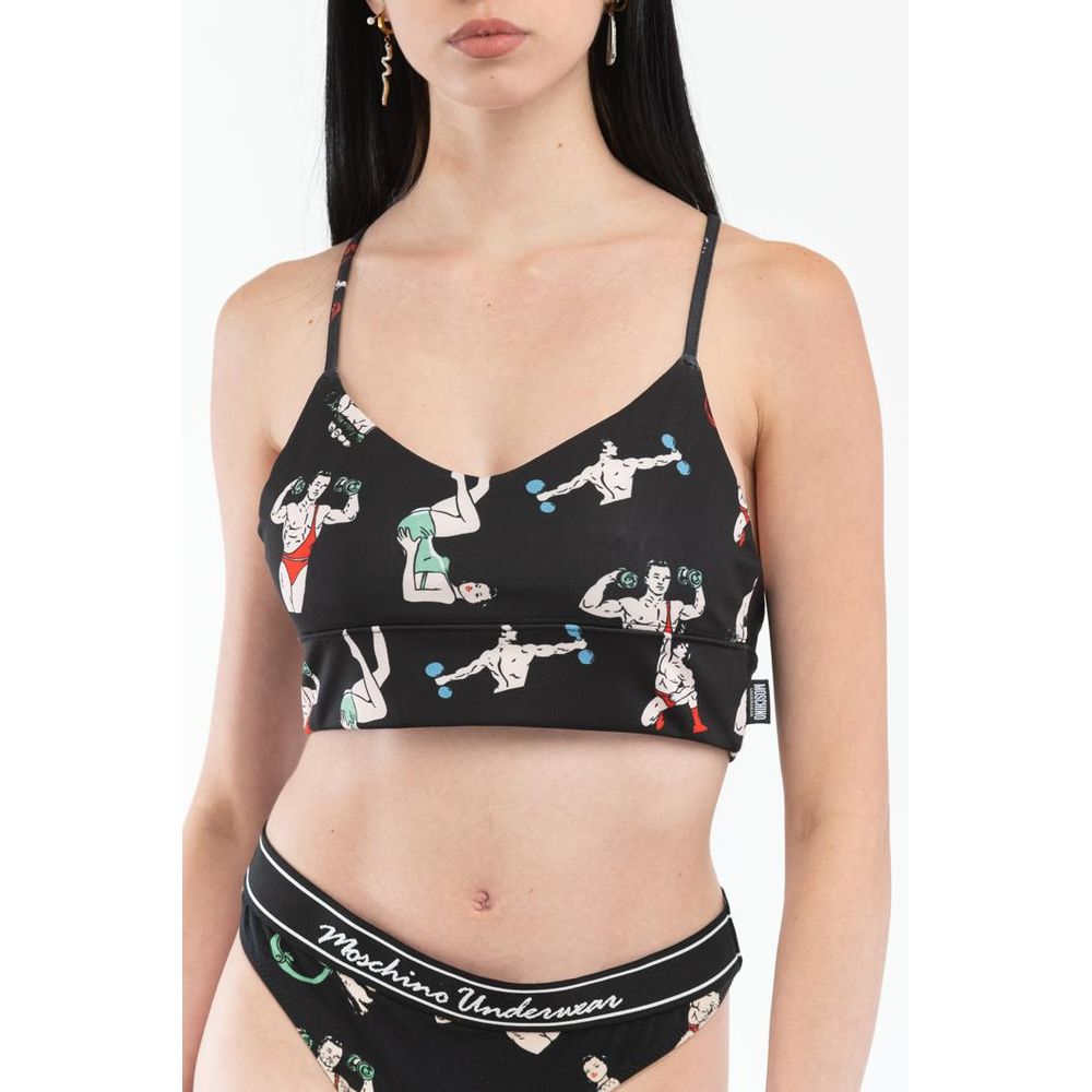 Moschino Black Tank Tops