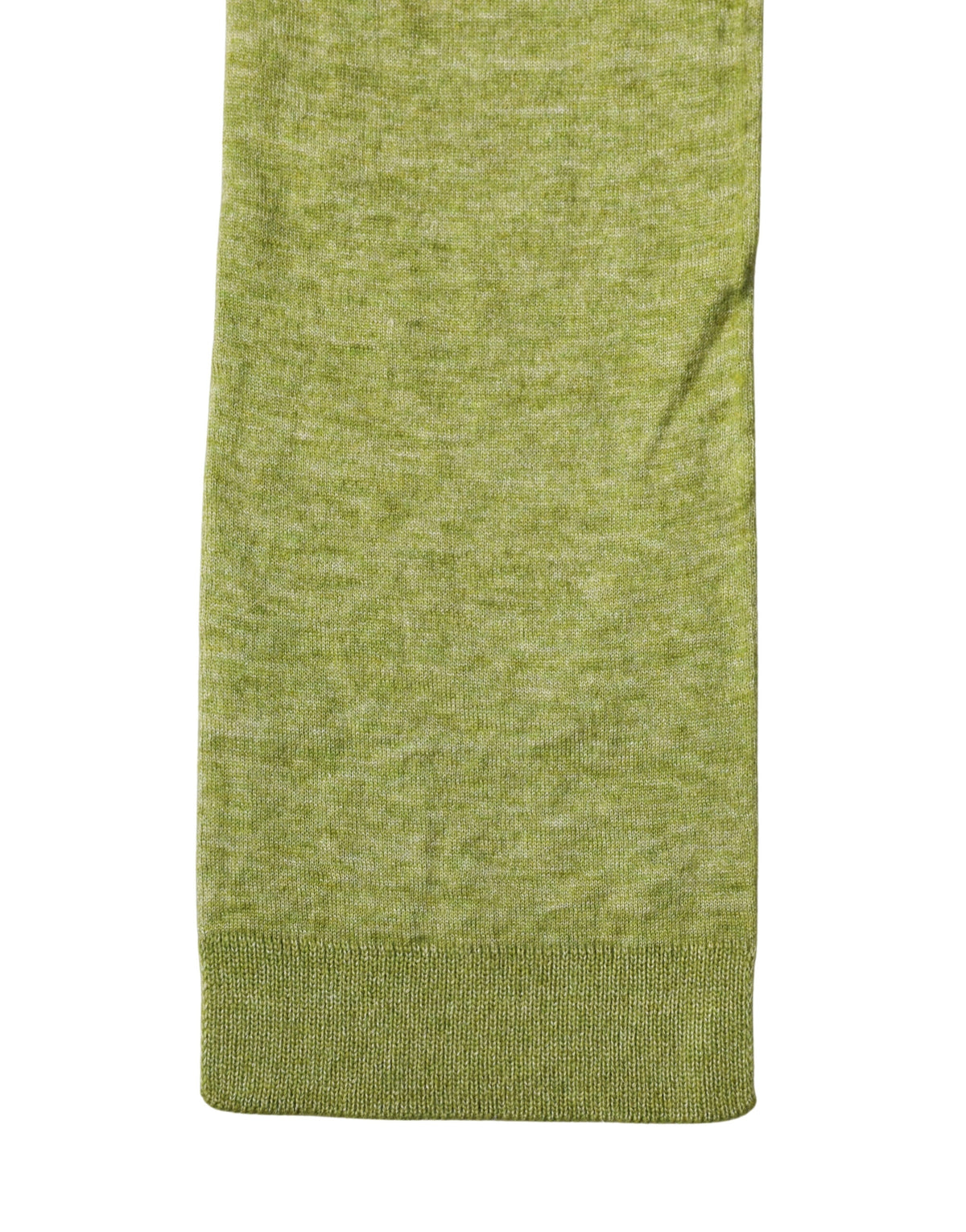 New Dolce & Gabbana Green Cashmere Knitted Neck Foulard 280cm x11cm Men Scarf