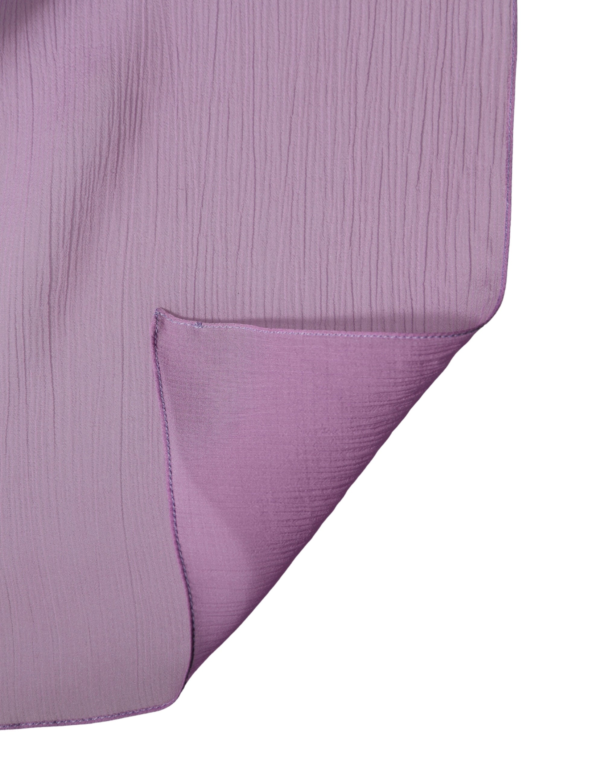 Dolce & Gabbana Light Purple Silk Neck Wrap Foulard 114cm x 114cm Scarf