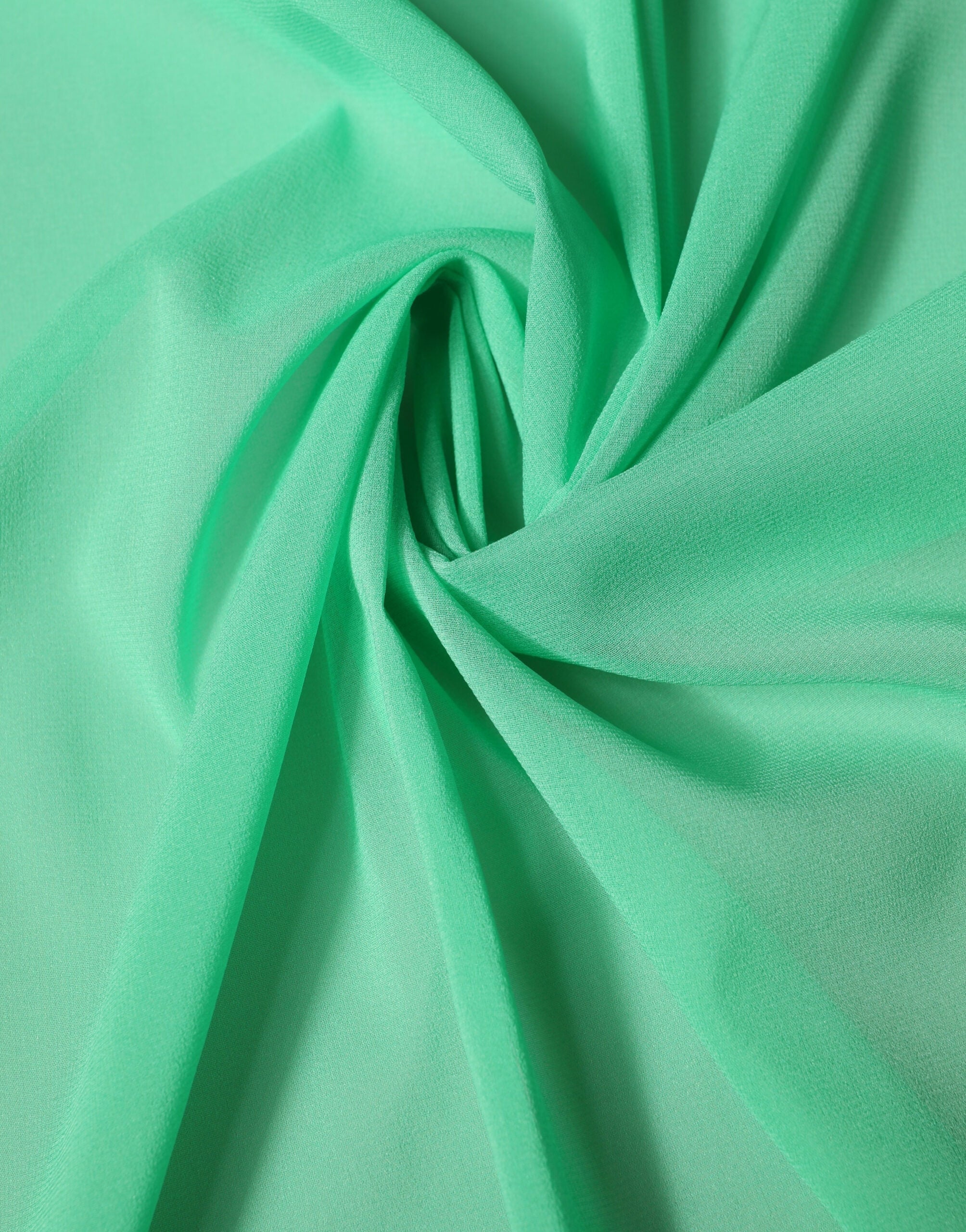 Dolce & Gabbana Green Silk Neck Wrap Shawl Stole 200cm x 64cm Scarf