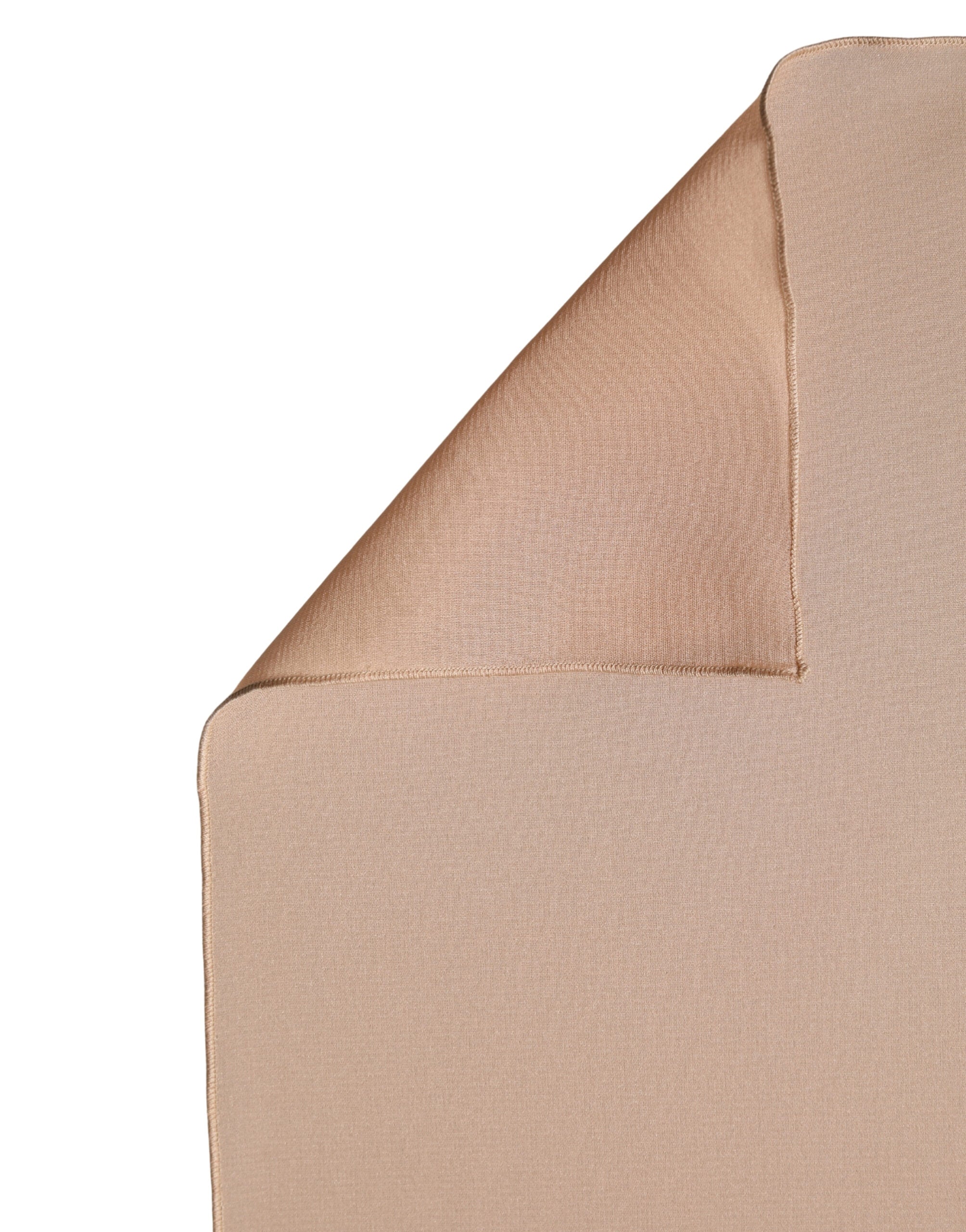 New Dolce & Gabbana Beige Silk Neck Wrap Shawl Women Stole 200cm x 64cm Scarf