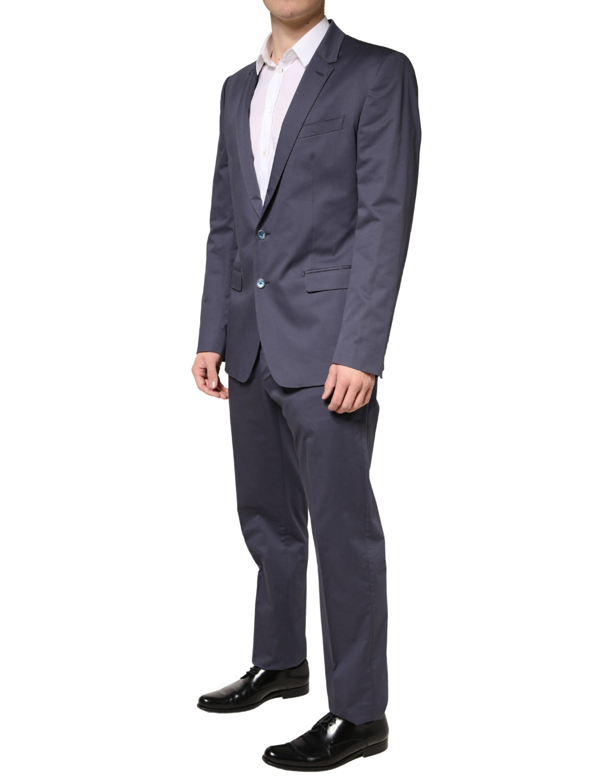 New Dolce & Gabbana Blue Single Breasted MARTINI 2 Piece Suit