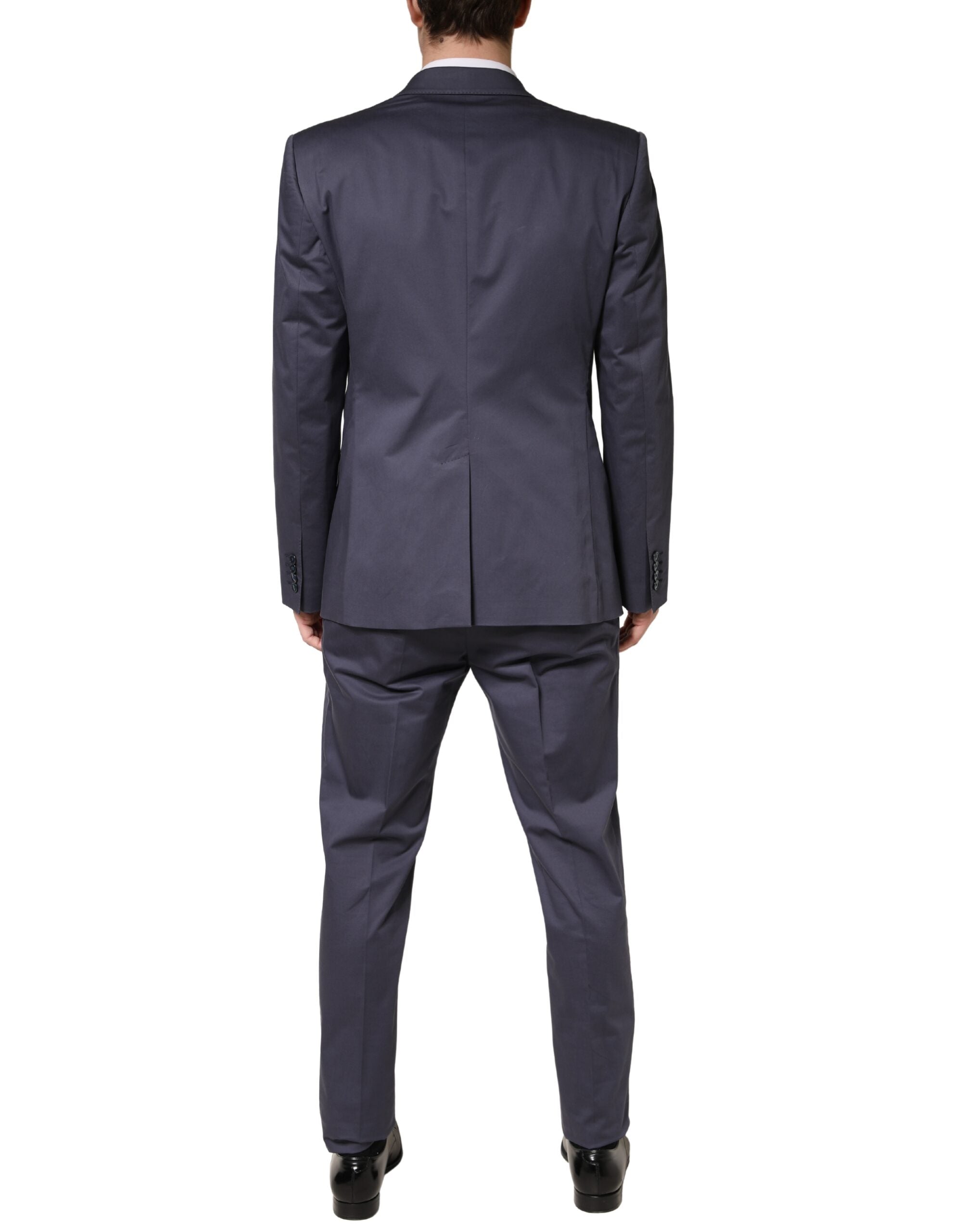 New Dolce & Gabbana Blue Single Breasted MARTINI 2 Piece Suit