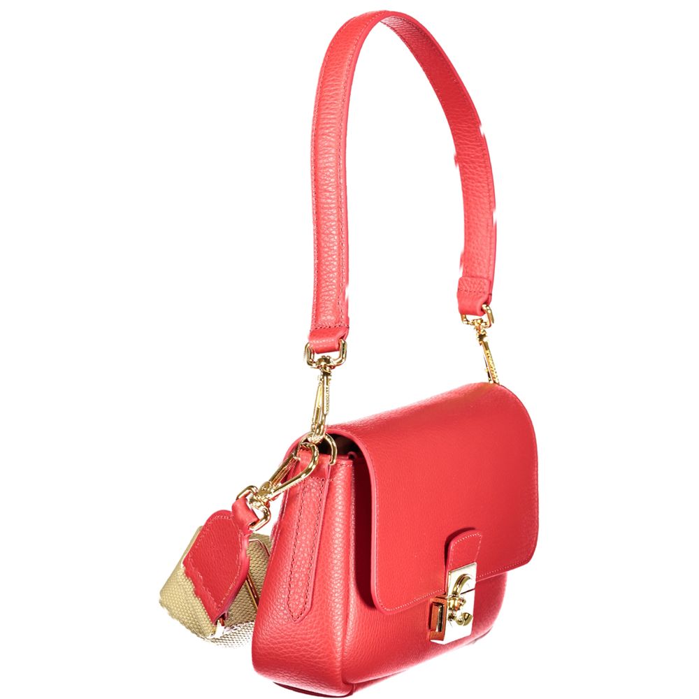 New Coccinelle Red Leather Women Handbag