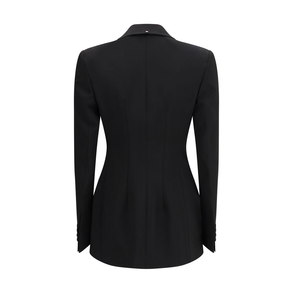 Max Mara Black Wool Oves Aries Blazer