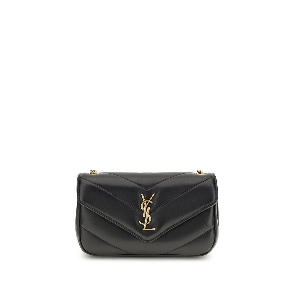 Saint Laurent Black Aries Shoulder Bag
