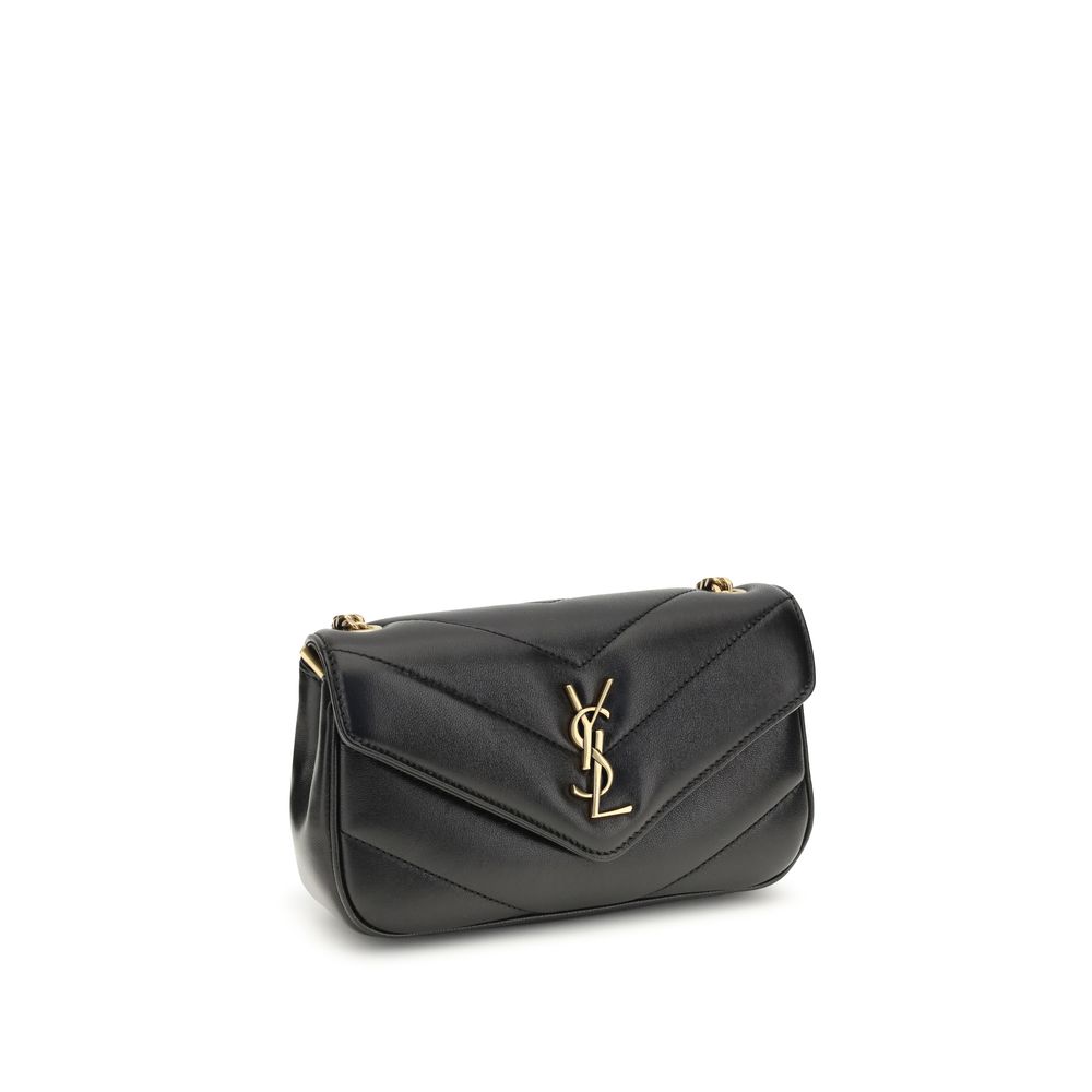 Saint Laurent Black Aries Shoulder Bag
