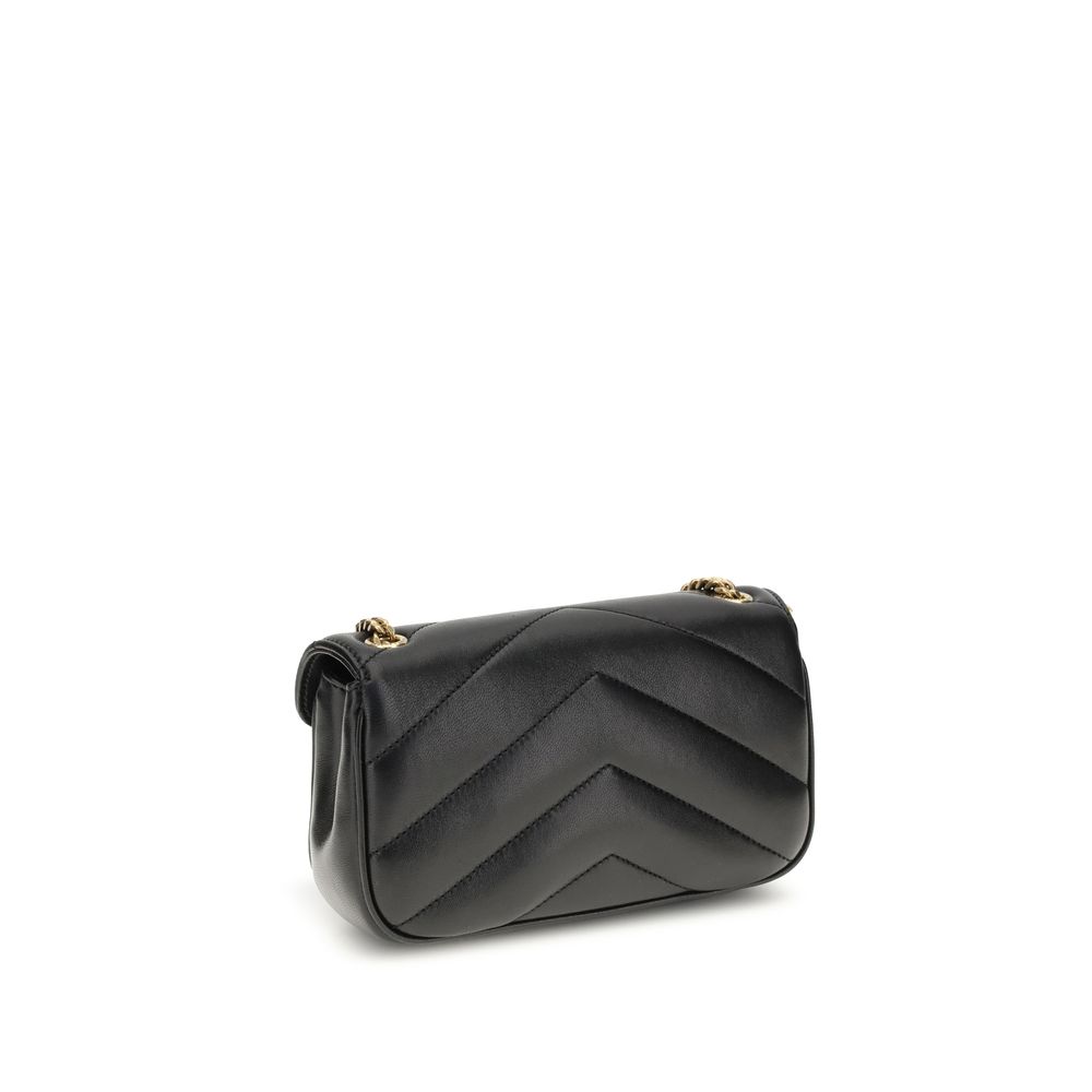 Saint Laurent Black Aries Shoulder Bag