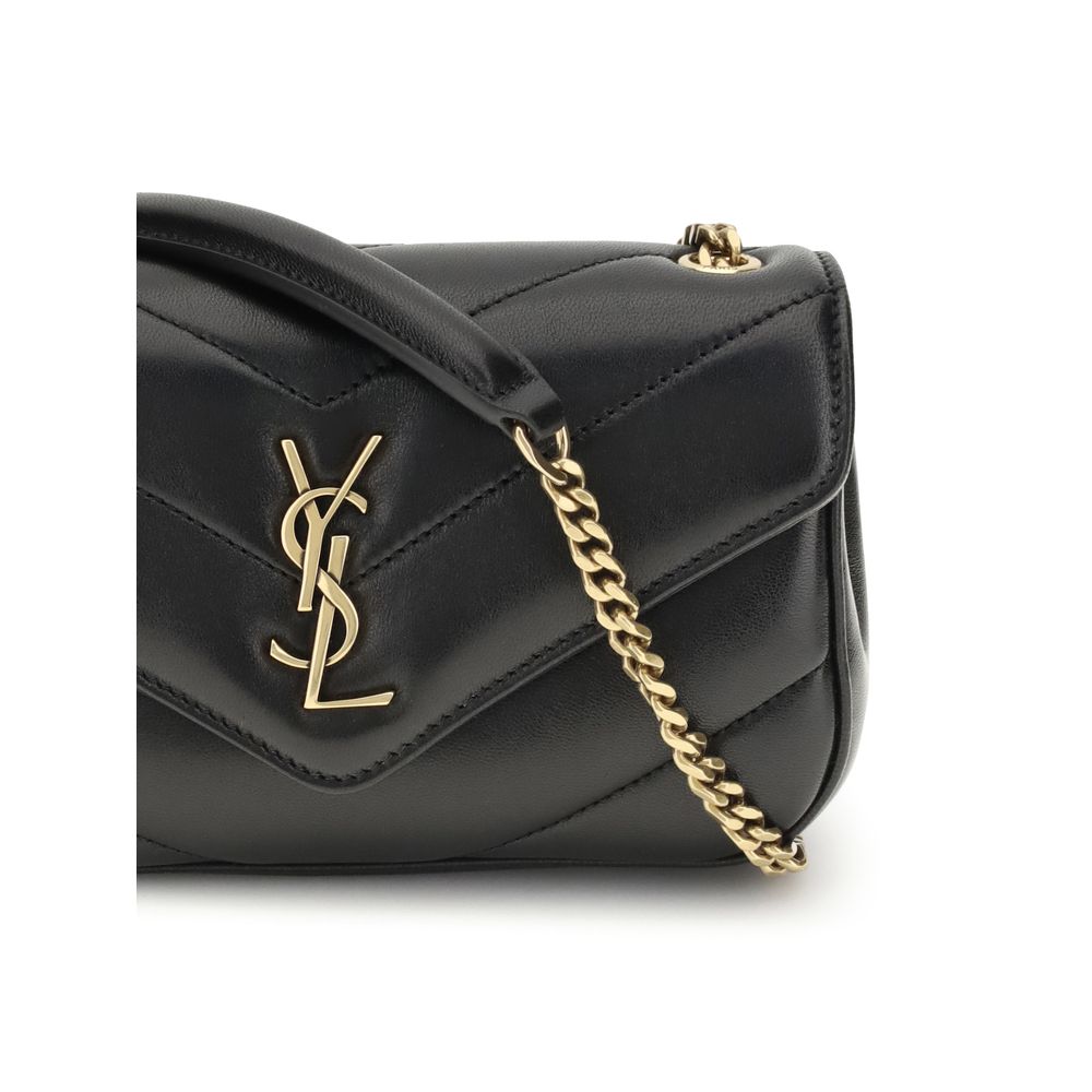Saint Laurent Black Aries Shoulder Bag