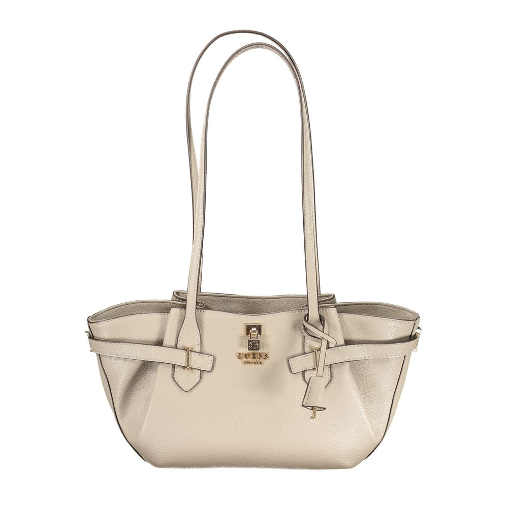 Guess Jeans Beige Polyurethane Women Handbag, new with tags – image 1 of 3