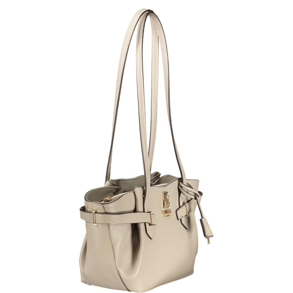 Guess Jeans Beige Polyurethane Women Handbag, new with tags – image 3 of 3