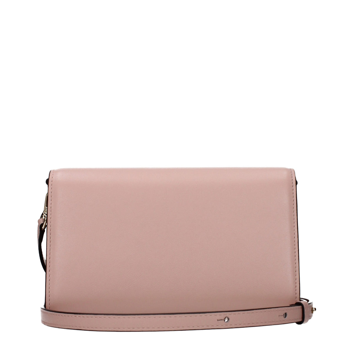New Jimmy Choo Pink Leather Clutch Bag