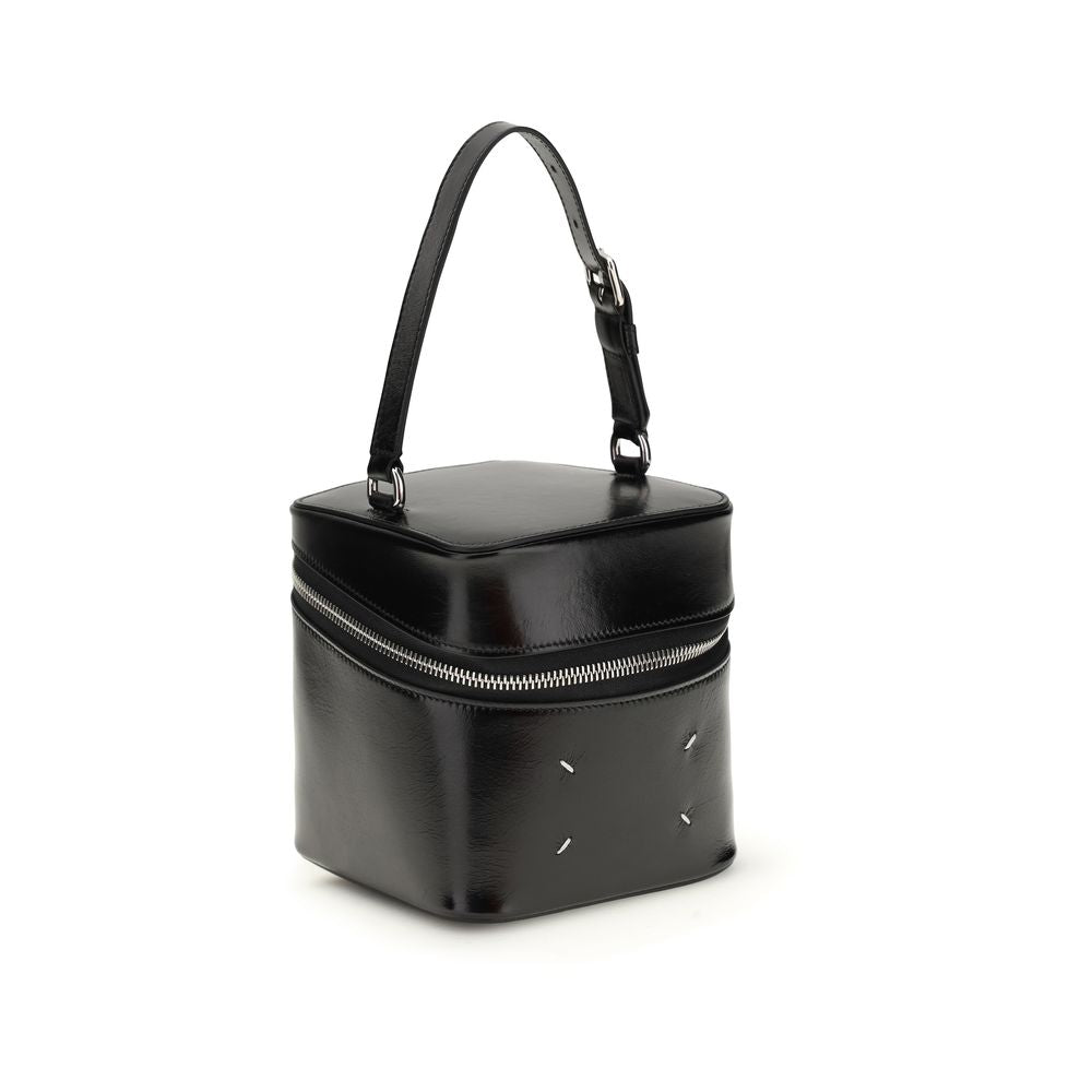 Maison Margiela Black Leather Backet Bag