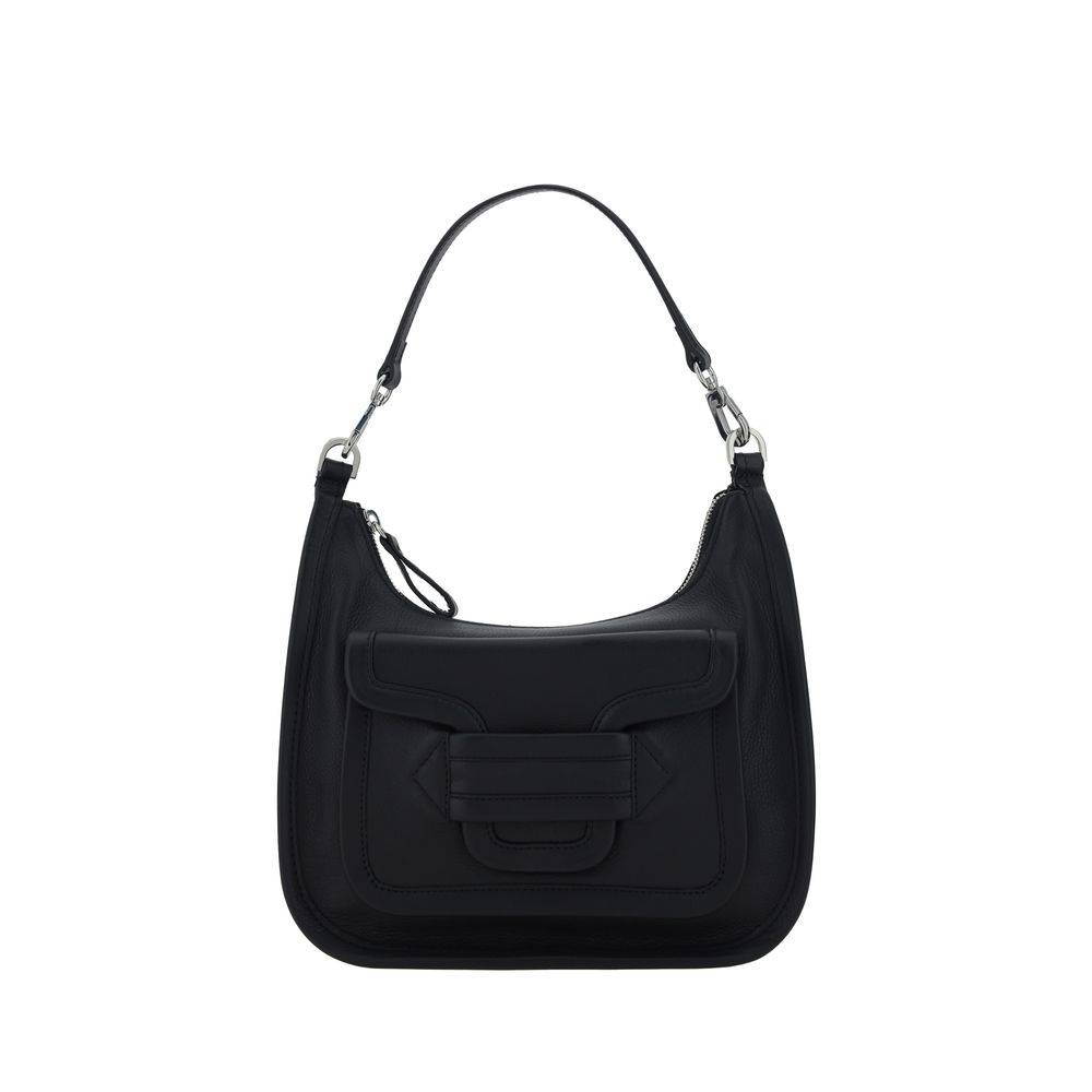 Pierre Hardy Black Leather Shoulder Bag