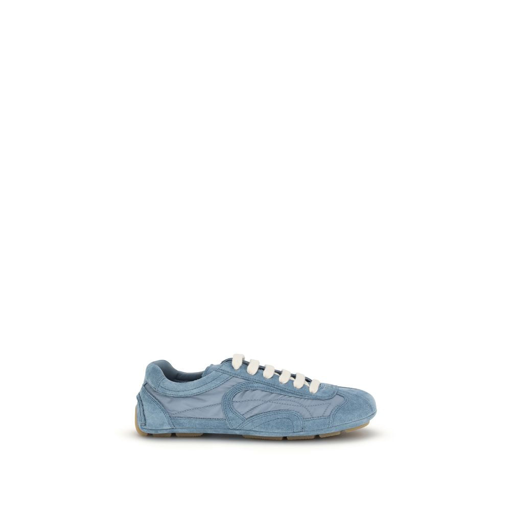 Prada Blue Aries Athletic Sneakers