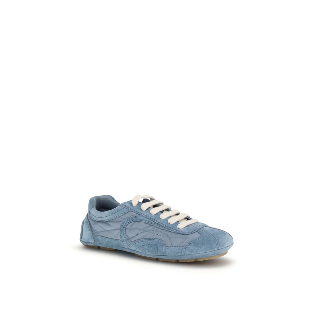 Prada Blue Aries Athletic Sneakers