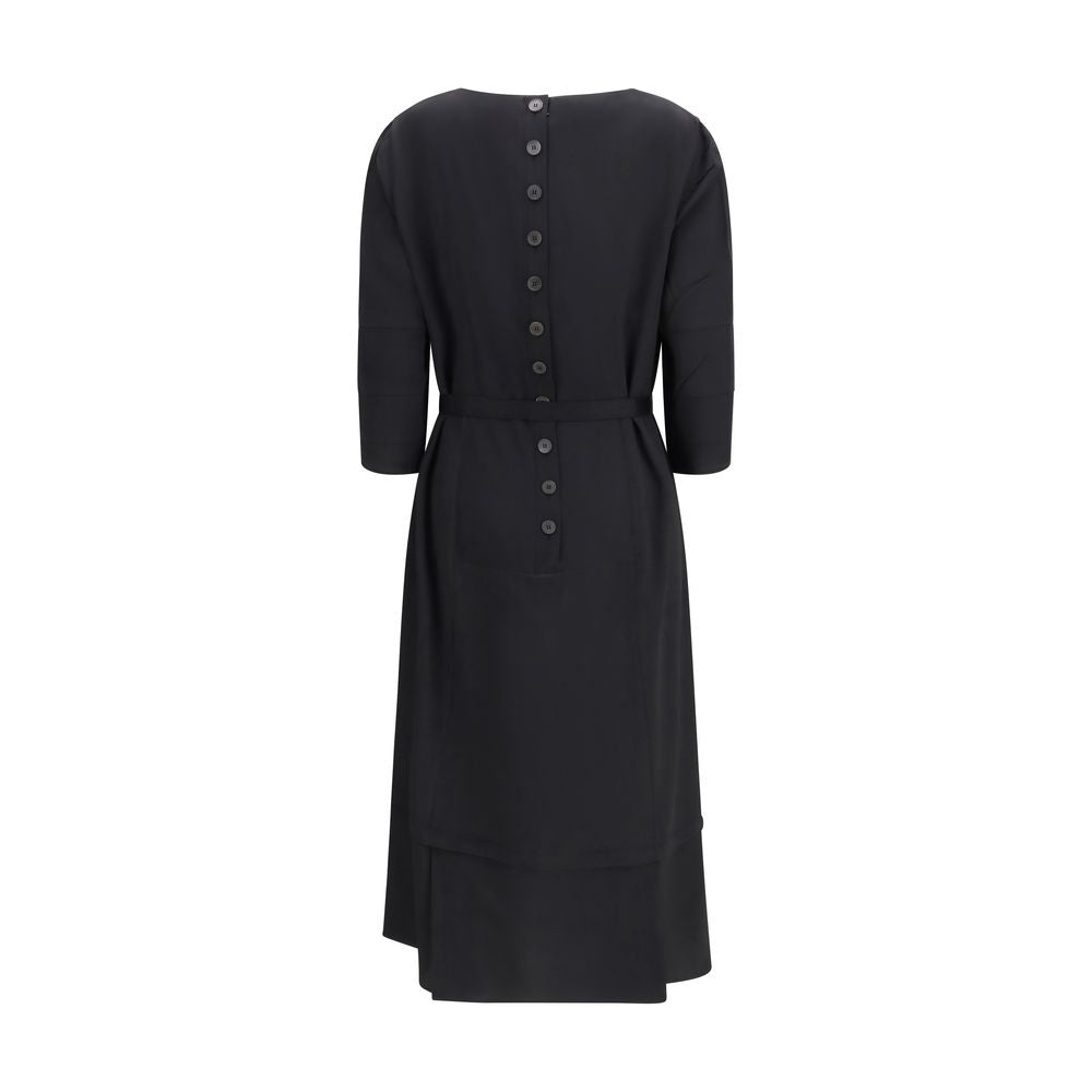 Prada Black Acetate Casual Dress